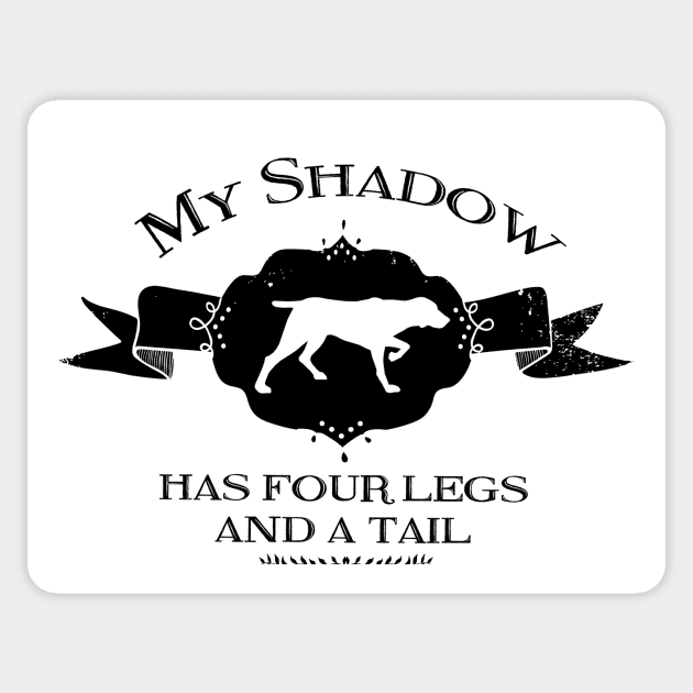 My Pointer Shadow Sticker by You Had Me At Woof